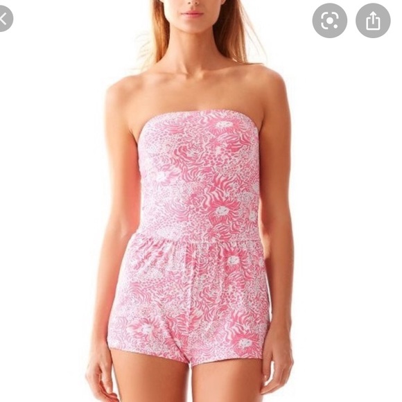 Lilly Pulitzer Pants - Lilly Pulitzer Taylin strapless romper